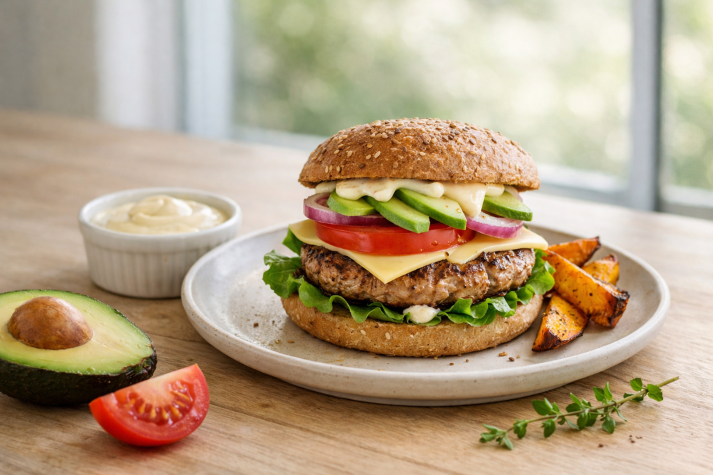 Burger healthy : la recette gourmande et équilibrée
