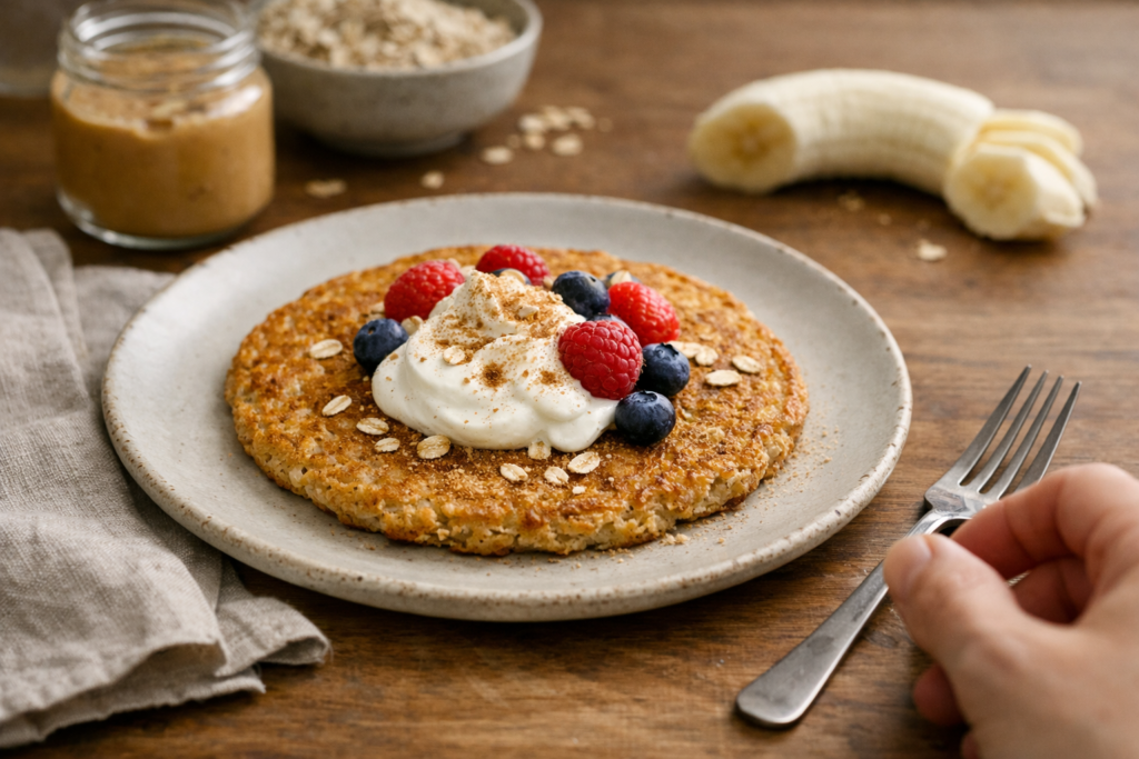 Galette de flocons d'avoine : la recette simple et healthy