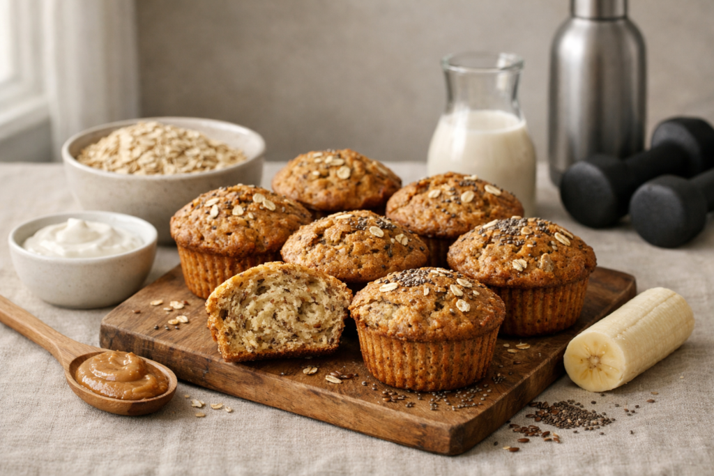 Muffins healthy : la recette gourmande et équilibrée