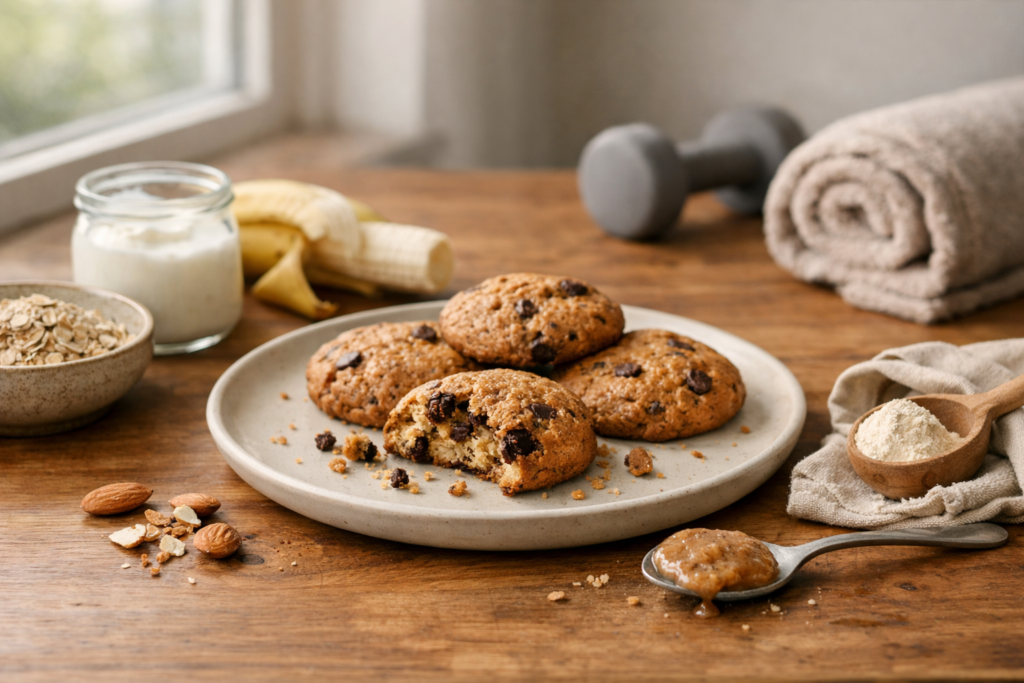 Cookies protéinés : la recette healthy pour vos collations